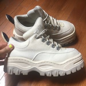 Angel Canvas Ecru Platform Sneaker Eytys